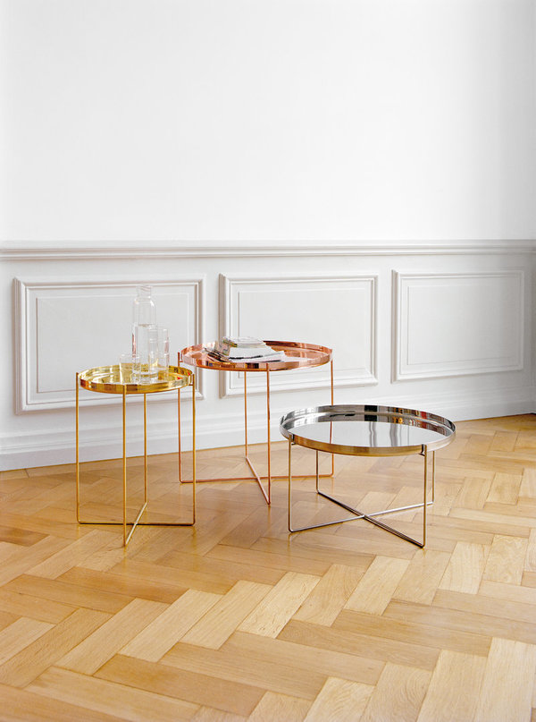 HABIBI - Side table, brass